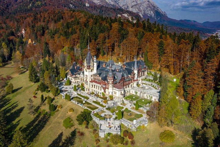 Privata filmslott vid Peles, Cantacuzino och Bran slottstur