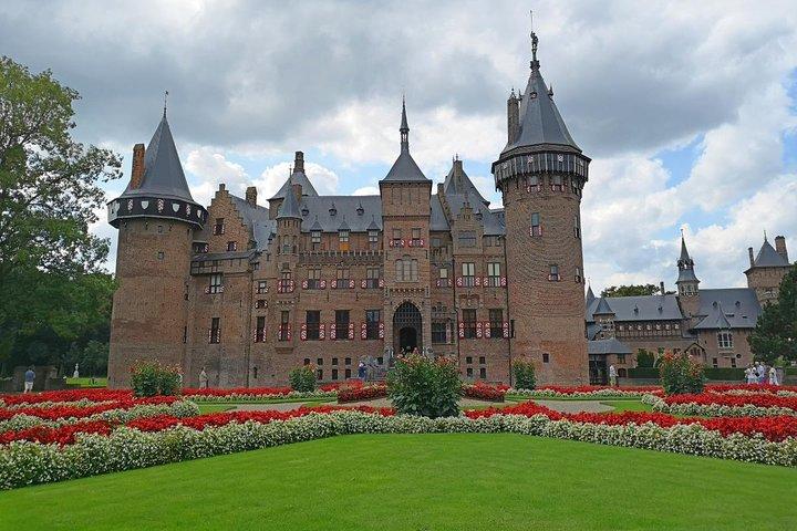 Privétransfer van Brussel naar Amsterdam die stopt in Kasteel De Haar