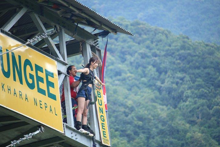 Bungee Pokhara fra HighGround Adventures