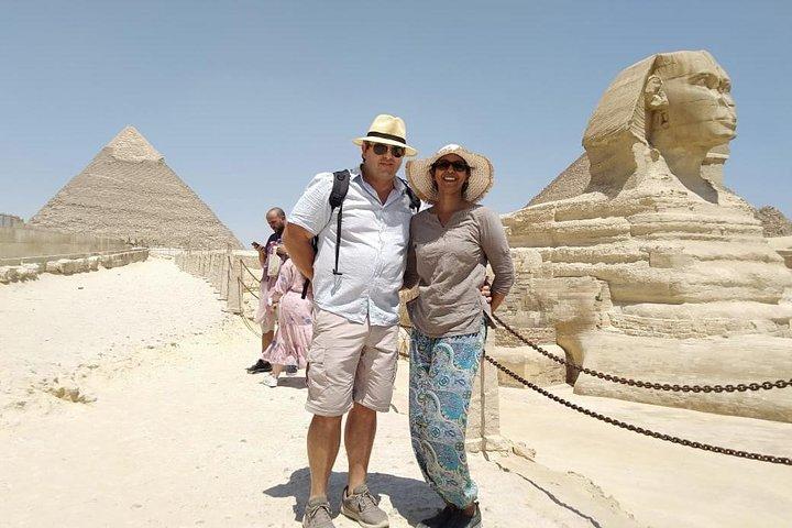 Halvdagstur Giza pyramiderna och den stora sfinxen med privat turguide