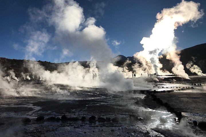 4-tägiges Best of Atacama: Moon Valley, Tatio Geysire und Altiplanic Lagoons