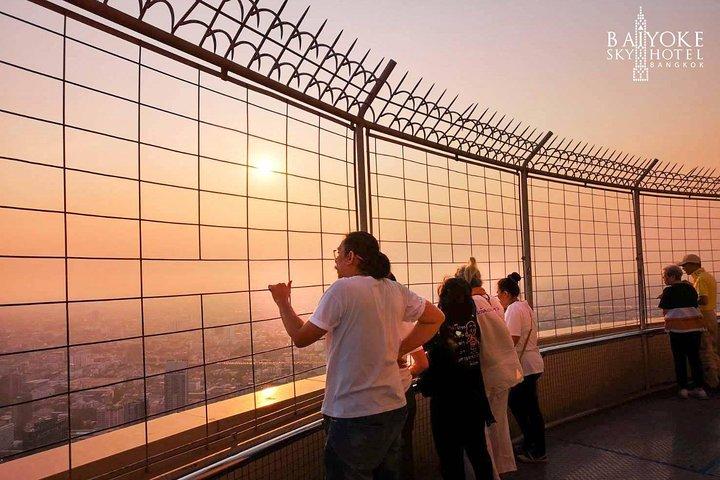 Baiyoke Sky Hotel: Aussichtsplattform & Drehpunktticket