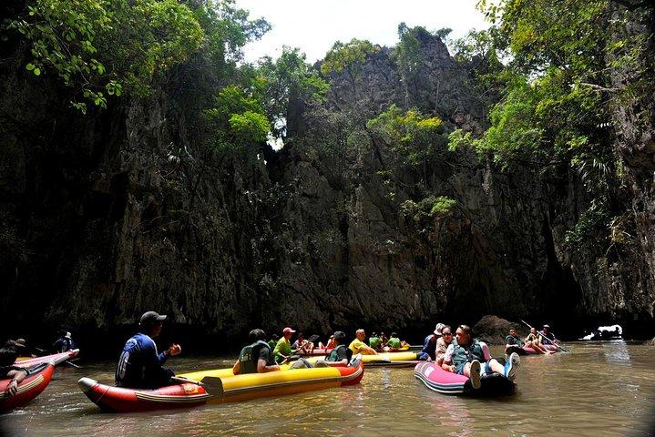 Excursão James Bond 5 em 1 em barco de cauda longa