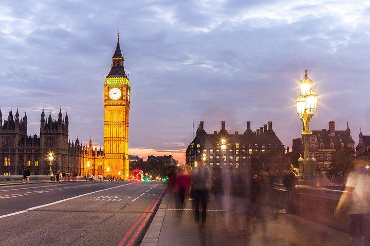 Visite indépendante de Londres la nuit avec chauffeur privé