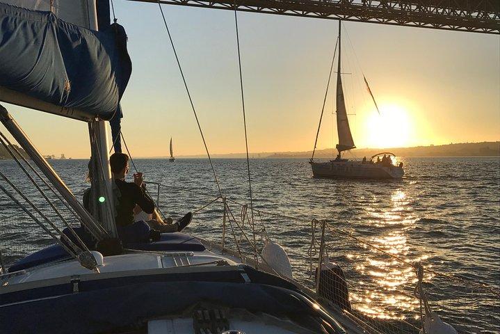 Private Sunset Sailing cruise from Lisbon