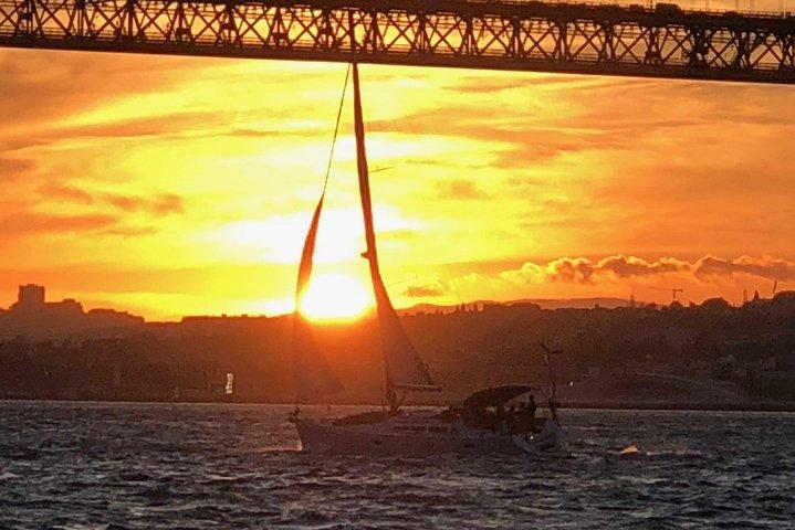 Private Sunset Sailing cruise from Lisbon