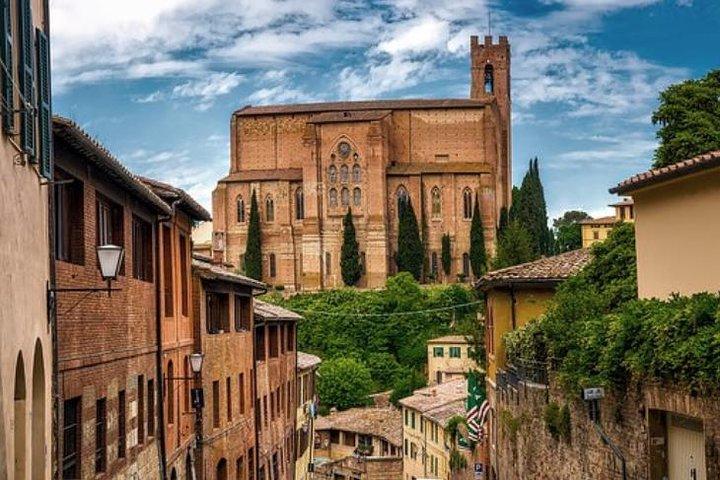 Siena och San Gimignano Port Tour (endast förare/självtur)