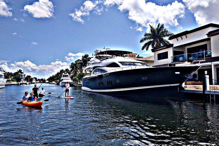 Tour delle sette isole e mangrovie esclusive di Fort Lauderdale e tavola da paddle / kayak ECO