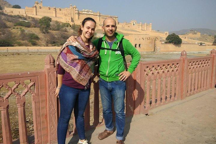 Erkunden Sie die Pink City von Jaipur mit einem einzigartigen Erlebnis. Lokale in Jaipur.