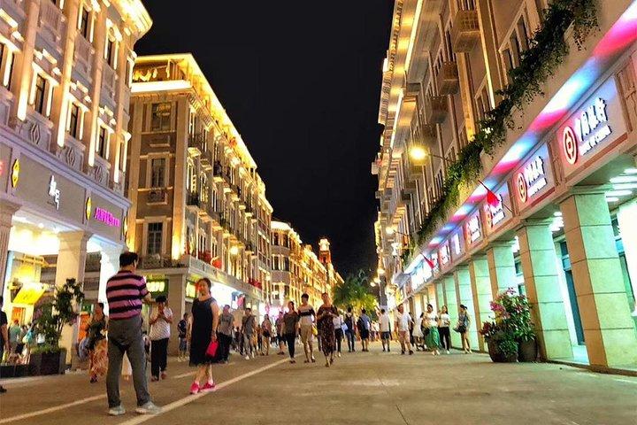 Marché privé de fruits de mer de Xiamen et expérience de magasinage et de restauration de Zhongshan Road