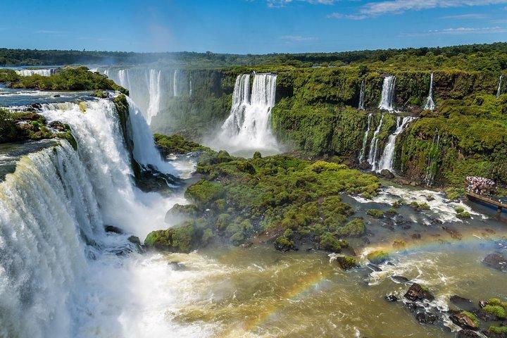 Iguazu Falls Tour, bådtur, tog og safari lastbil