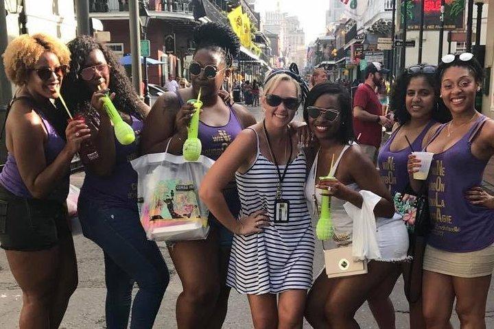 Escursione frequentata del quartiere francese di New Orleans
