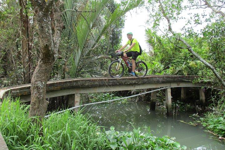 Pedale o Mekong, cruze a fronteira, chegue a Phnom Penh.
