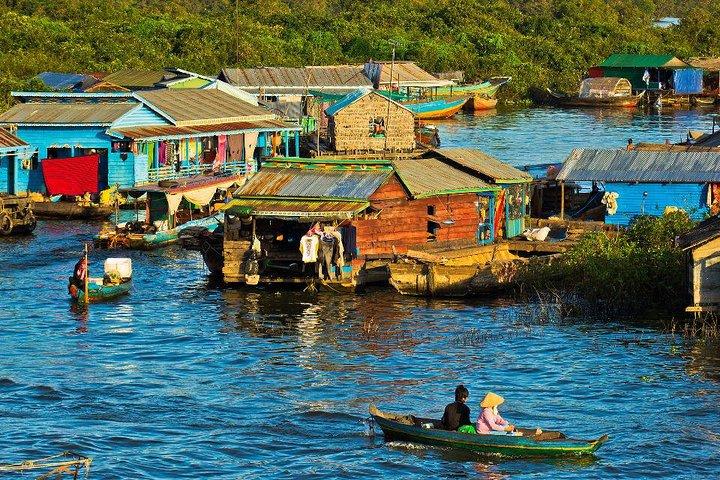 Excursión al pueblo junto al lago de Siem Reap
