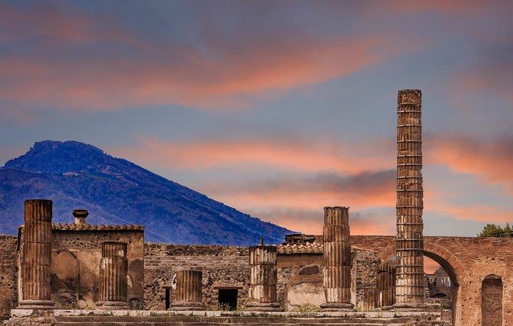 Verken 's nachts Pompeii met een archeoloog