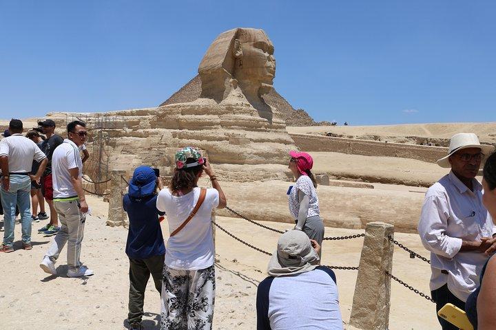 Cairo: Giza Pyramids & Sphinx - Tour van een halve dag