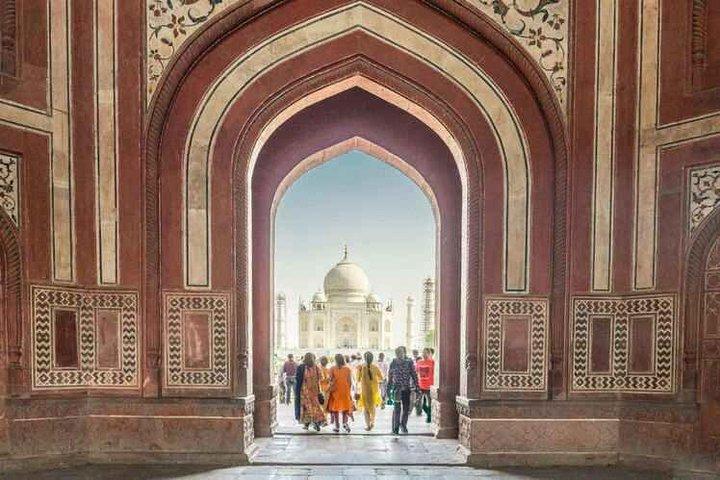 Tour a piedi del Taj Mahal