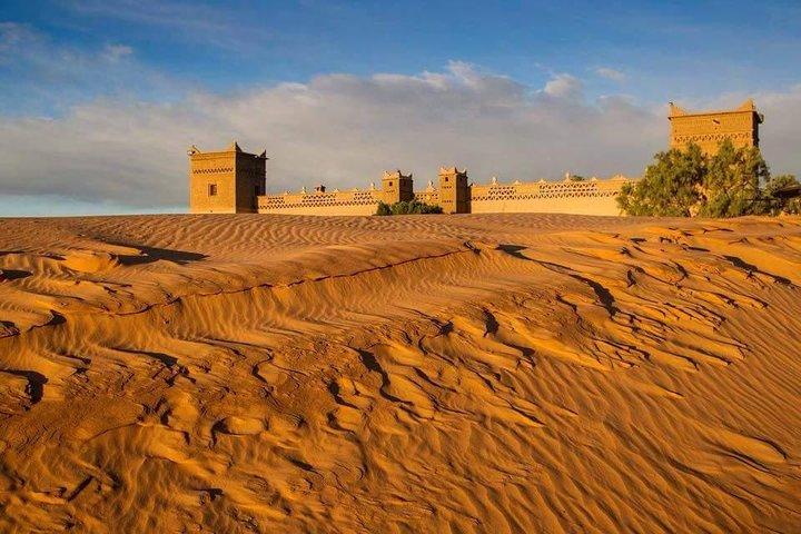 Tour di 2 giorni di Zagora da Marrakech, comprese le montagne dell'Atlante e il Camel Trek