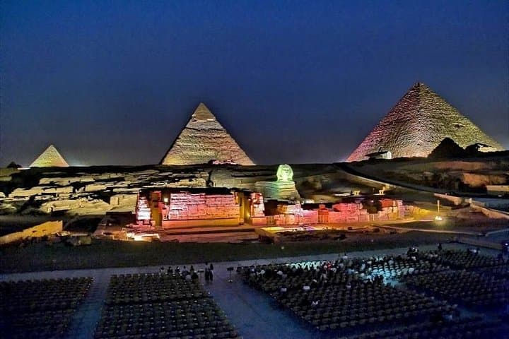 Sound and Light Show at Giza Pyramids