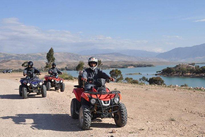 Marrakech : Lake Quad Bike Experience in Lalla Takerkoust ( Barrage )