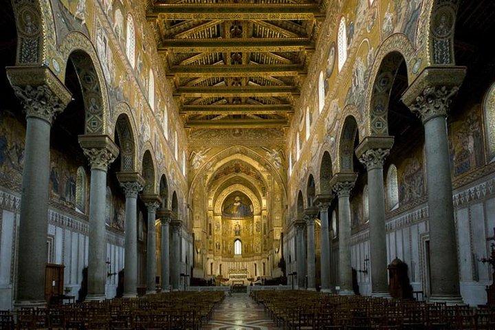 Excursão de meio dia a Monreale e Catacumbas