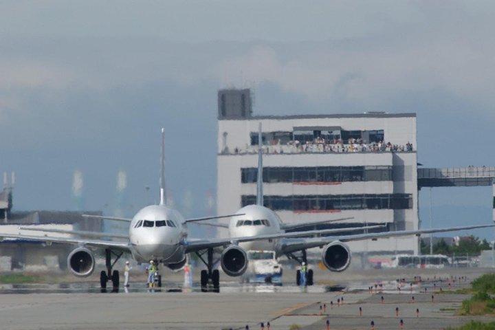乗り合いの空港への送迎サービス：大阪市から関西国際空港