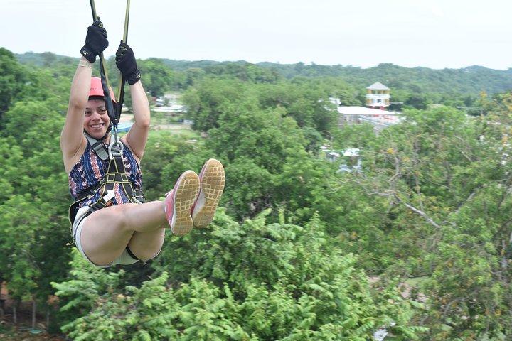 Zipline + Reiten Abenteuertour ab Negril