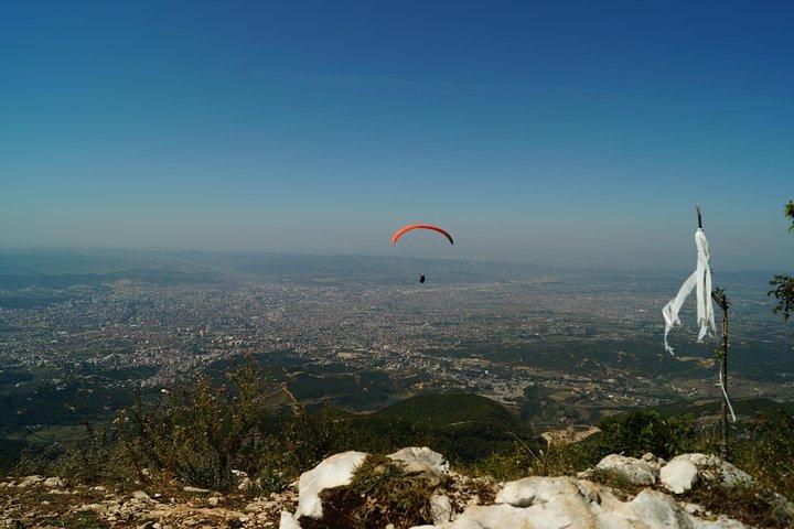 Esperienza in tandem in parapendio dal monte Dajti