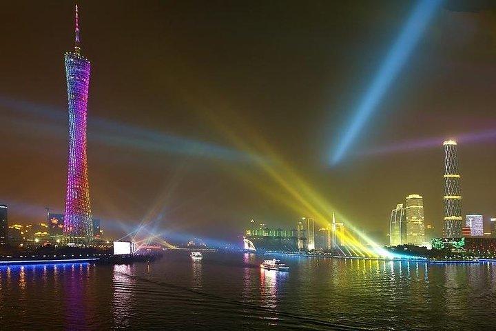 Guangzhou Night Pearl River Cruise Asientos VIP con traslado privado