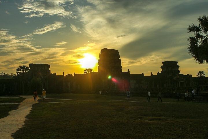 Siem Reap Highlight Angkor Wat Sunset Tour Small Group