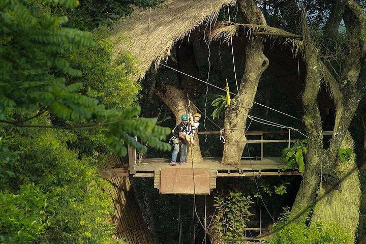 空飛ぶハヌマーン・ジップライン・アドベンチャー〜ジャングルを飛び越えろ！