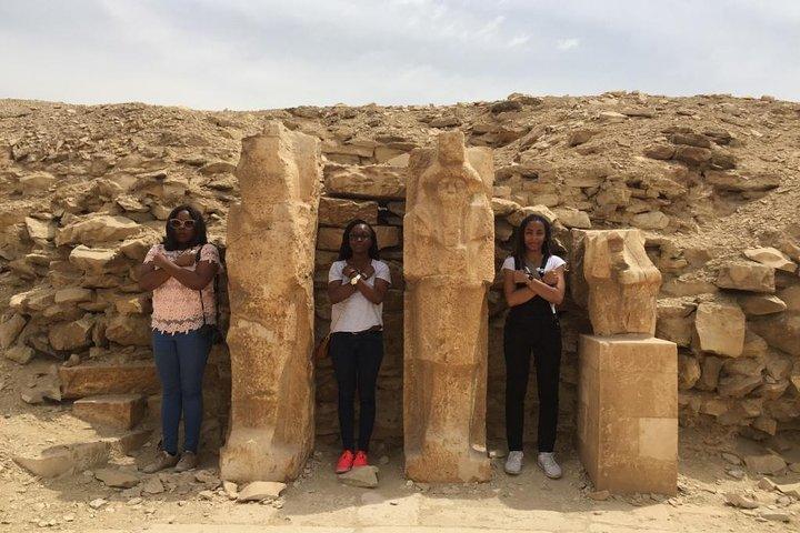 Visite privée: pyramides de Gizeh, Sphinx, Memphis, Saqqarah