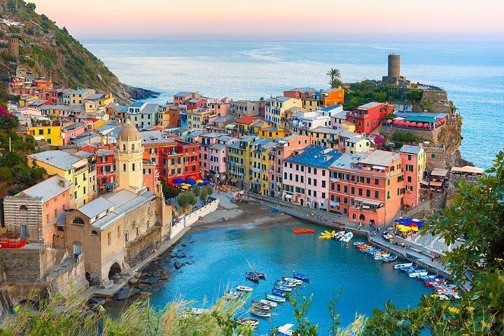 Gemeinsamer Landausflug Cinque Terre und Pisa ab Livorno