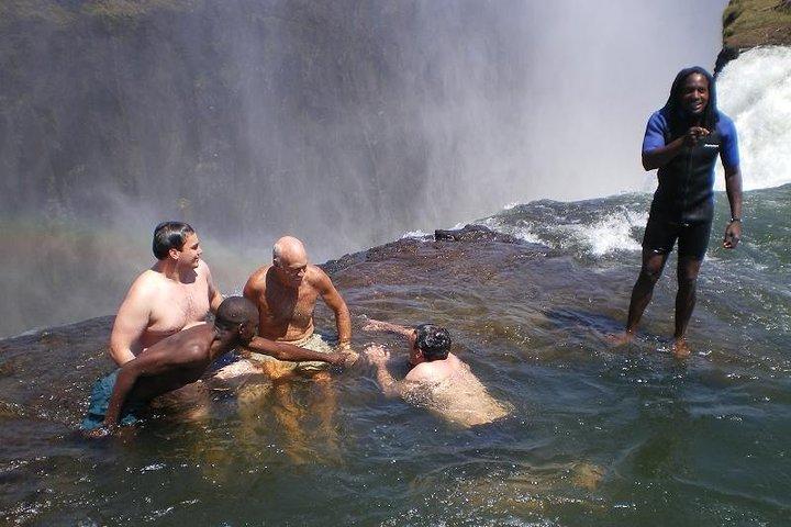 Tour in kleiner Gruppe zum Devils Pool und Livingstone Island-Tour