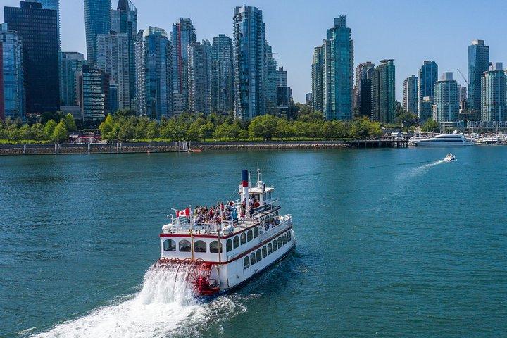 Crociera turistica del porto di Vancouver dal centro