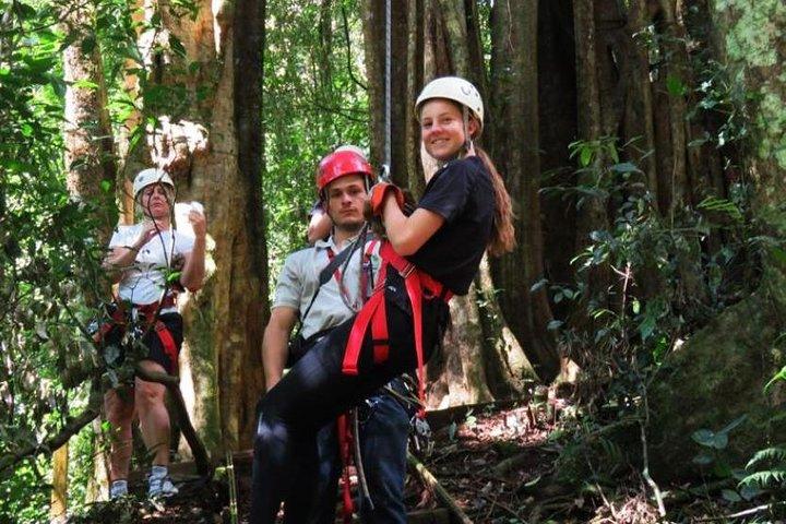 Tour por el Canopy original Monteverde, Tirolesa