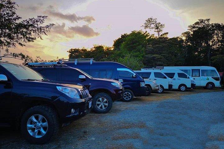 Direkter gemeinsamer Shuttle von Monteverde nach Samara