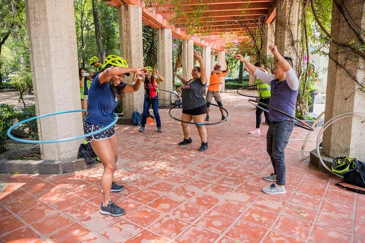 Mexico City höjdpunkter E-cykeltur med matstopp