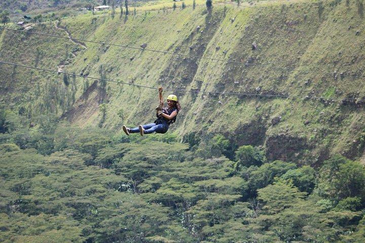 zip line adventure in machupicchu