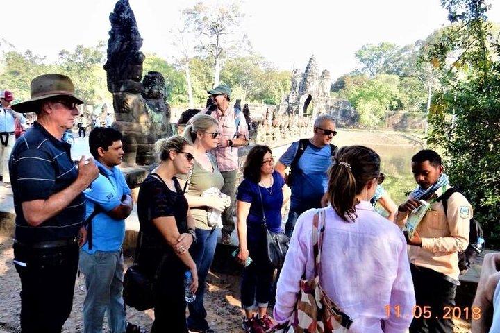 Visite privée du meilleur temple rose d'Angkor Wat