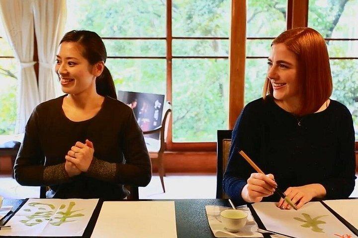 Experience mindfulness and tranquility with Matcha Calligraphy