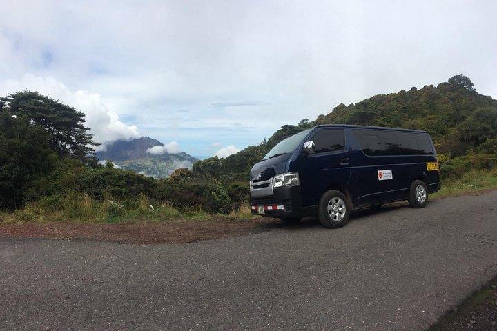 Privéshuttle van Jaco naar de luchthaven van San Jose