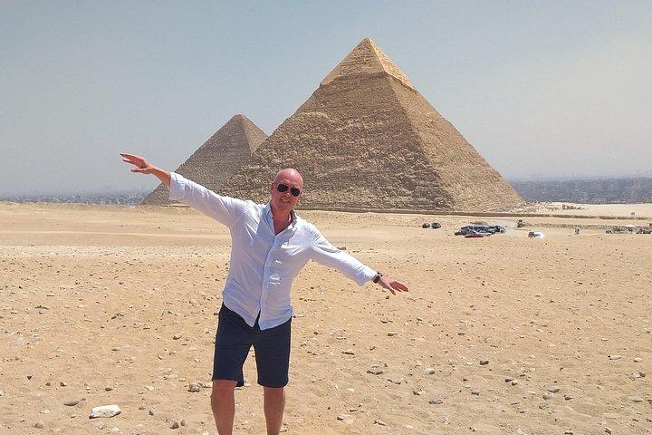 Excursion d'une demi-journée Pyramides de Gizeh et Grand Sphinx avec Guide privé