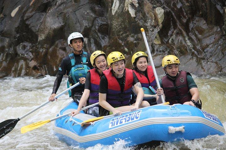 Wildwasser-Rafting auf dem Kampar River ab Kuala Lumpur