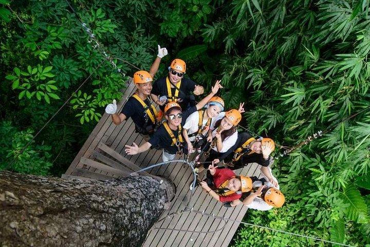 Experiencia en tirolinas de Phuket en Phuket