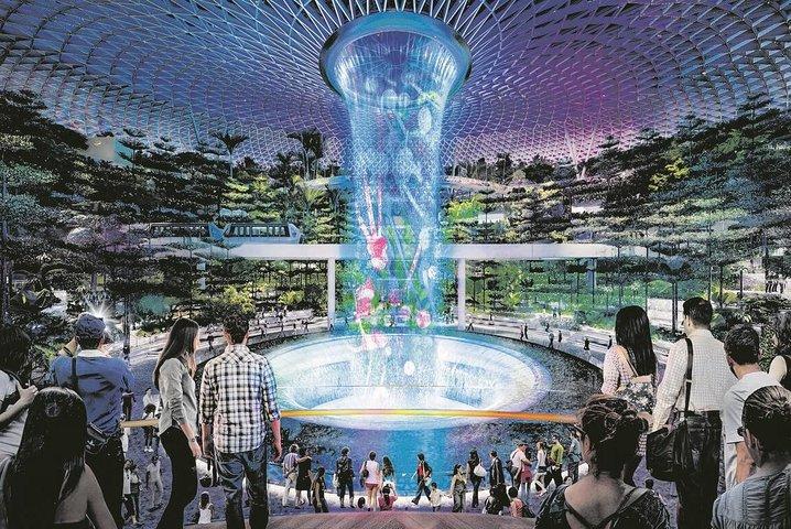 Singapore: Jewel Changi Lufthavn