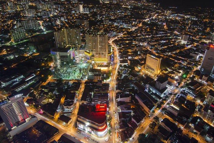 Visite de la ville de Penang et du temple, y compris les billets pour la colline de Penang (Fast Lane)