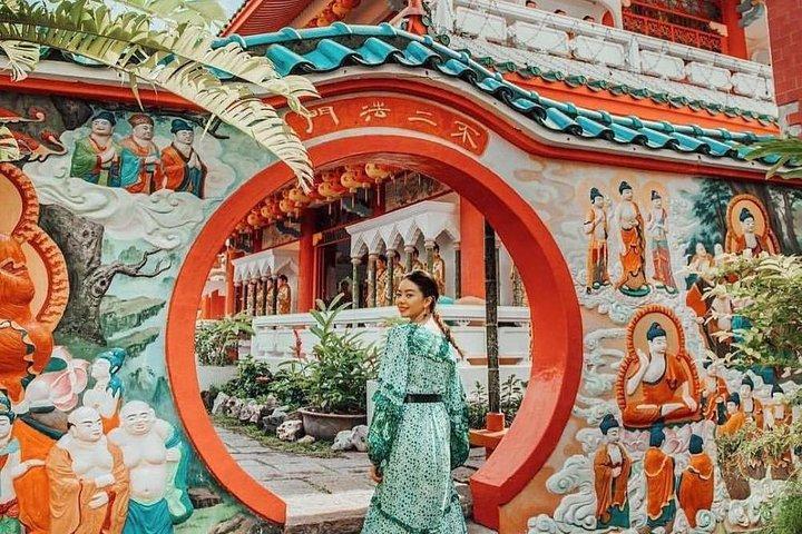 Visite de la ville de Penang et du temple, y compris les billets pour la colline de Penang (Fast Lane)