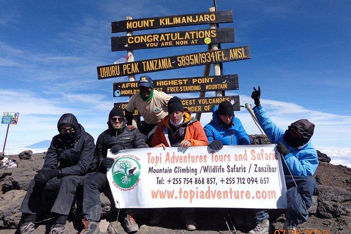 8 dagen 7 nachten Kilimanjaro Lemosho Route