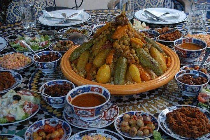 Aula de culinária Fes